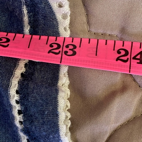 Converse Striped Eyelet Top S - Picture 4 of 4